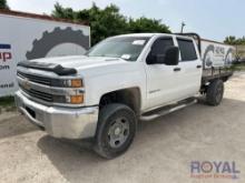 2015 Chevy 2500HD Crew Cab 4x4 Flatbed