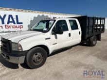 2006 Ford F350 Crew Cab Stake Bed Truck