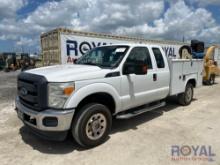 2016 Ford F250 4x4 Extended Cab Service Truck