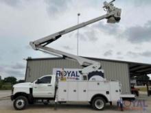 2020 International CV515 4x4 Versalift VST-521 52FT Insulated Bucket Truck