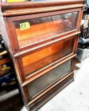 34 inch barristers bookcase.