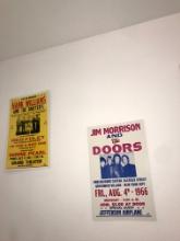 2- posters Hank Williams/Jim Morrison