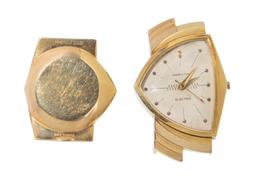 Hamilton Ventura Electric 14k Yellow Gold Case Wristwatch