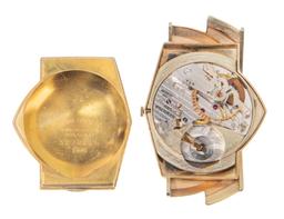 Hamilton Ventura Electric 14k Yellow Gold Case Wristwatch