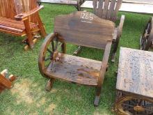 Wagon Wheel Chair