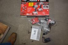 Porter Cable Brushless Edge 20v Drill/Driver Kit w/Battery and Chargers; New w/Opened Box