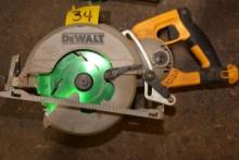 DeWalt 7-1/4" Circular Saw; Works