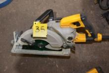 DeWalt 7-1/4" Circular Saw; Works