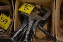 1 Lot 5 Welders Vise Grips; Good Shape