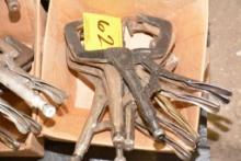 1 Lot 5 Welders Vise Grips; Good Shape