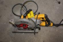 DeWalt 7-1/2" Circular Saw; Damage on Guide