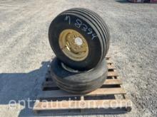 LOT OF MISC. IMPLEMENT TIRES & RIMS