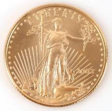 2002 1/4 OUNCE GOLD AMERICAN EAGLE TEN DOLLAR COIN