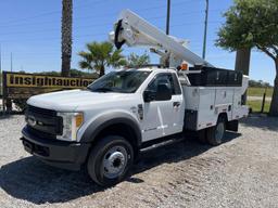 2017 Ford F-550xl Diesel Bucket Truck W/t R/k