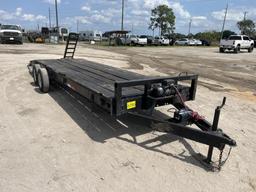 22ft Bumper Pull Haul Trailer W/reg