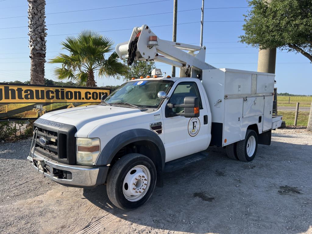 2008 Ford F-550xl Diesel Bucket Truck W/t R/k