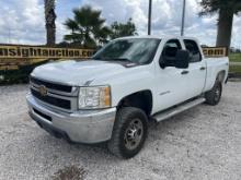 2013 CHEVY 2500HD DIESEL PICKUP TRUCK W/T R/K