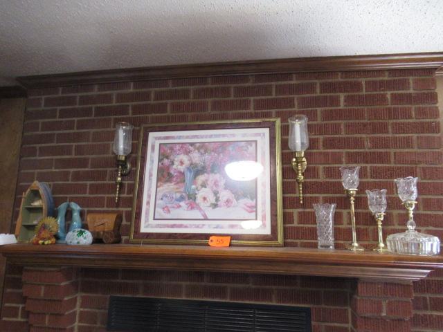 ITEMS ON MANTLE