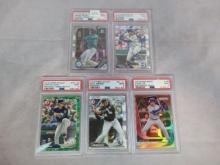 Tatis/Kelenic/Jimenz/Lux/Hiura PSA 9 Rookie lot