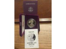 1992 SILVER EAGLE IN BOX PROOF