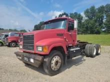 2008 Mack CHU613 showing 72,005 mi, 8,468 hrs / runs