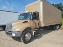 2005 International 4300 SBA 4X2 showing 223,241 mi, 8,723 hrs/ runs