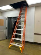 12ft Fiberglass A-Frame Ladder