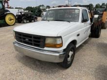 1993 Ford F-350 XL Flatbed Truck