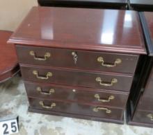 2 Drawer Vertical File Cabinet w/Key, 32"x20"x29"