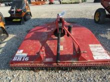 2421 BH16 3PT BUSH HOG MOWER W/540 PTO