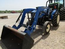 4831 WORKMASTER60 NEW HOLLAND 2 POST 2WD W/6211L NEW HOLLAND LOADER 14.9X13X28 465HRS 2018 MODEL ...