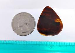 Antique Tortoise Guitar Pick