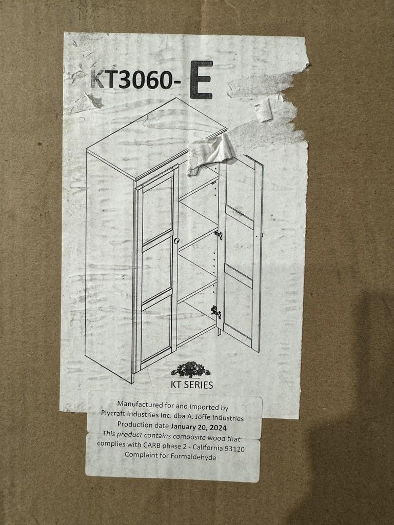 A. Joffe 4-Shelf Multi-Use Storage Cabinet