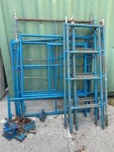 Blue Scaffolding Parts