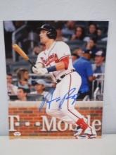 Austin Riley of the Atlanta Braves signed autographed 8x10 photo PAAS COA 395