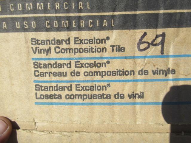 APPROXIMATELY (9) BOXES (45 PER BOX) OF 12" X 12" X 1/8" THICK ARMSTRONG IMPERIAL TEXTURE VINYL