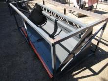 2024 TMG-SN84 84'' SKID STEER SNOW BUCKET ATTACHMENT (UNUSED)