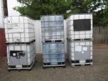 (6) 275GAL IBC TOTES W/ VALVES