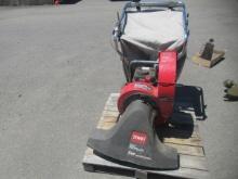 TORO 5HP GAS SELF-PROPELLED WALK-BEHIND VACUUM BLOWER W/ COLLECTOR BAG