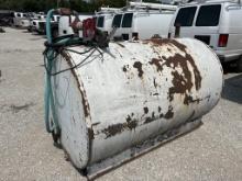500 gallon fuel tank with pump