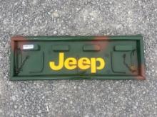 JEEP TAILGATE SIGN