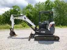 18 Bobcat E35 Excavator (QEA 9584)