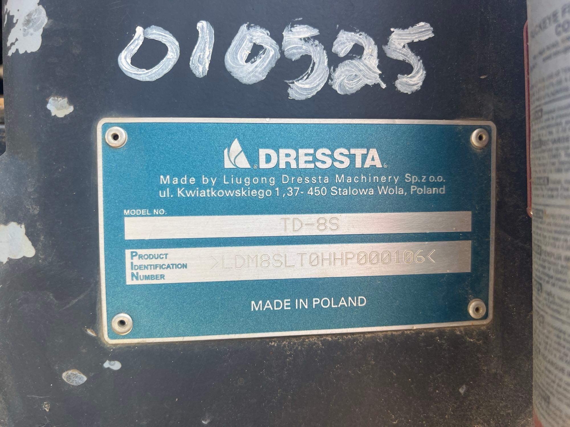 2019 DRESSTA TD-8S CRAWLER DOZER