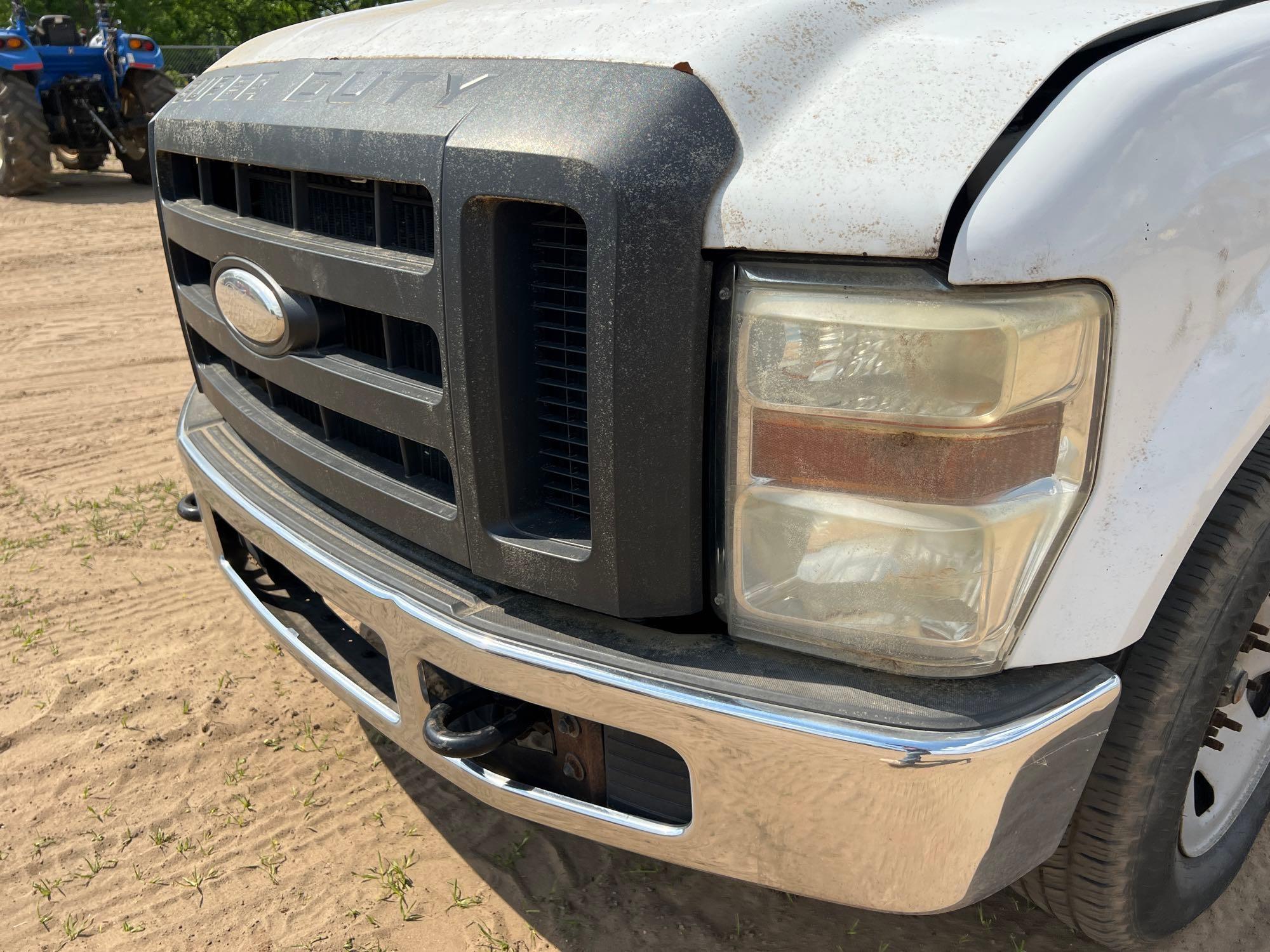 2008 FORD F-250XL SUPER DUTY SERVICE TRUCK