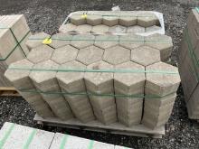 New Hanover Prest Brick Hexagonal 8" Beveled
