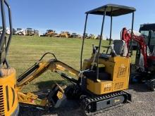 NEW 2024 Agrotk H15 Mini Excavator ( Yellow )