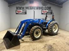 2012 New Holland Workmaster 75 Tractor with Loader