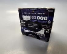 New Federal Guard Dog 20 Cartridge Boxes 45 Ammo
