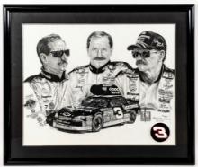 Dale Earnhardt Sketch By Robert Stephan Simon