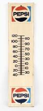 1970's Pepsi-Cola Tin Thermometer